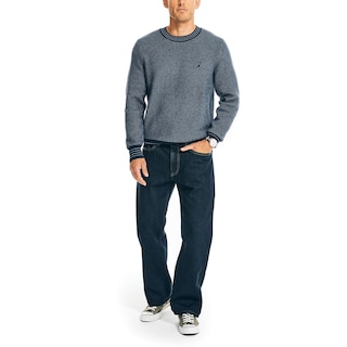 Foto 4 | Vaqueros Holgados Auténticos De Jeans Nautica Para Hombre, Pure Ocean Wash - Venta Internacional.