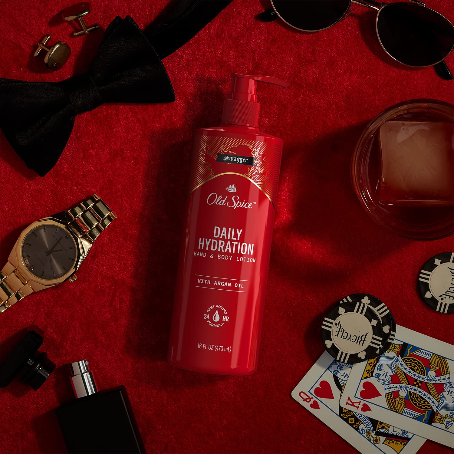 Foto 7 pulgar | Loción Para Manos Y Cuerpo Old Spice Daily Hydration Swagger 473 Ml - Venta Internacional.