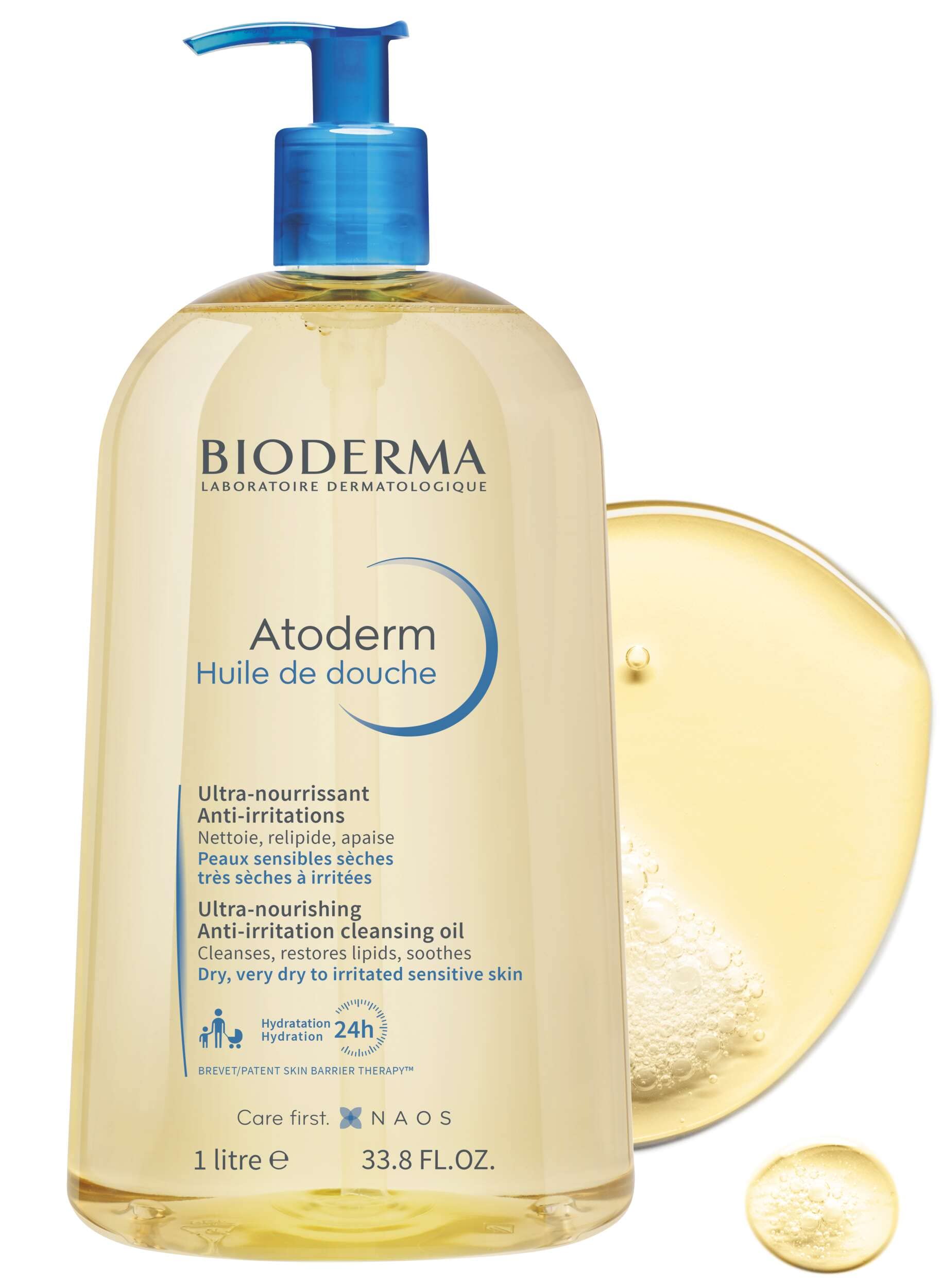 Foto 4 pulgar | Aceite De Ducha Bioderma Atoderm Nutritivo Para Pieles Secas Y Sensibles - Venta Internacional.
