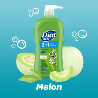 Foto 3 | Gel De Baño Y Cabello Dial Kids Melon 946ml - Venta Internacional.