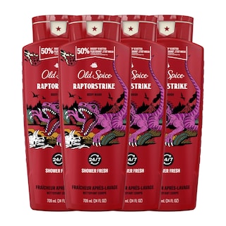 Foto 1 | Gel De Baño Old Spice Raptorstrike Para Hombre 710 Ml (paquete De 4) - Venta Internacional.