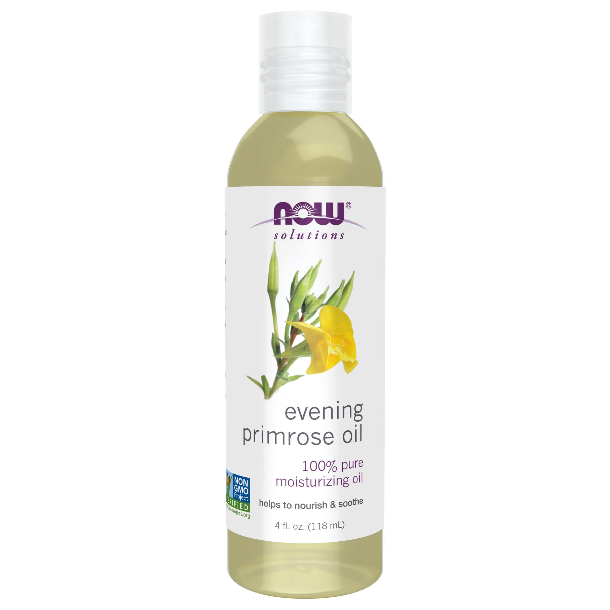 Aceite Hidratante Now Foods Solutions Evening Primrose 120 Ml - Venta Internacional.