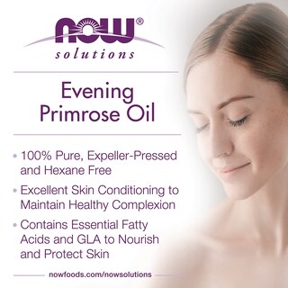 Foto 4 | Aceite Hidratante Now Foods Solutions Evening Primrose 120 Ml - Venta Internacional.