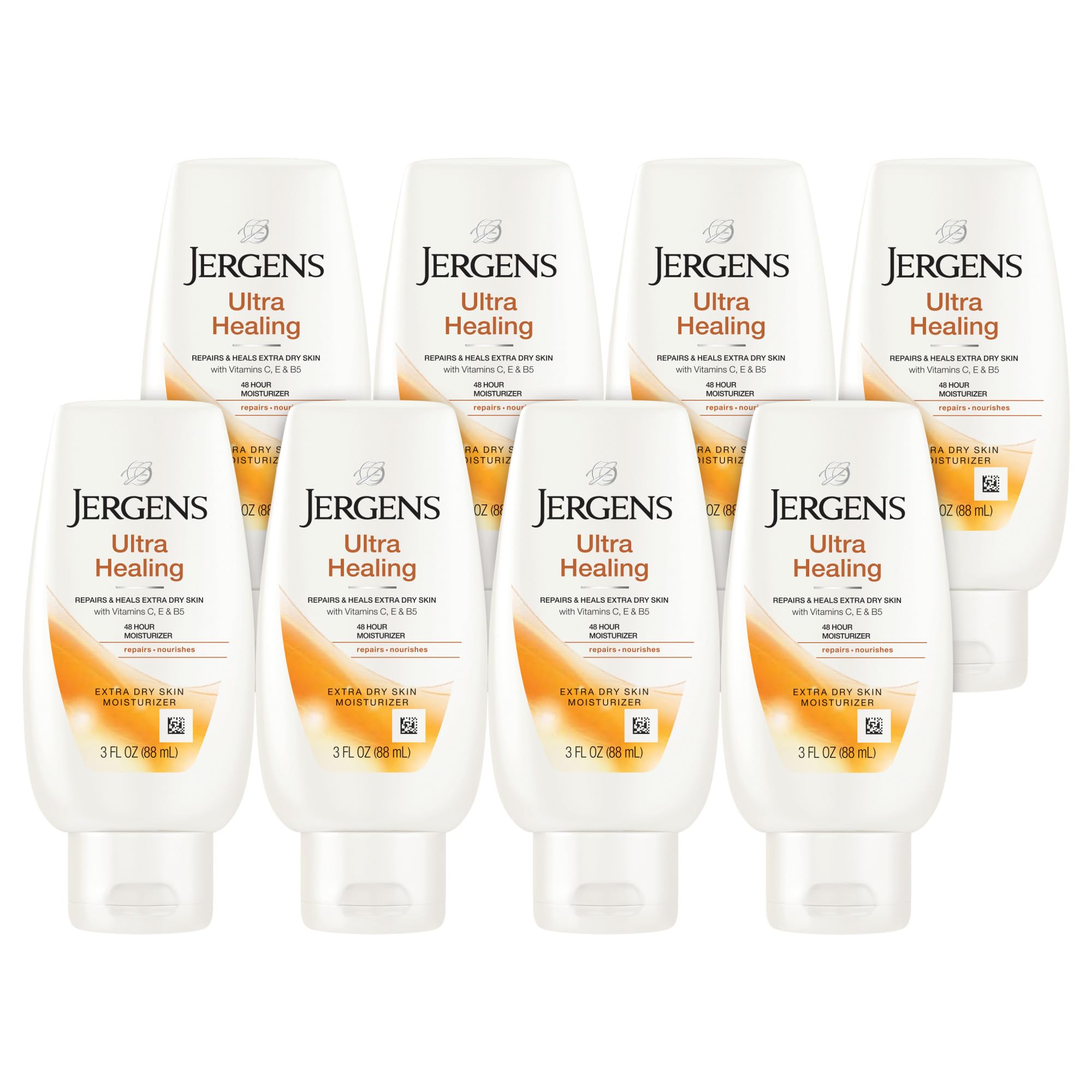 Loción Hidratante Jergens Ultra Healing Para Manos Y Cuerpo 240 Ml X8 - Venta Internacional.
