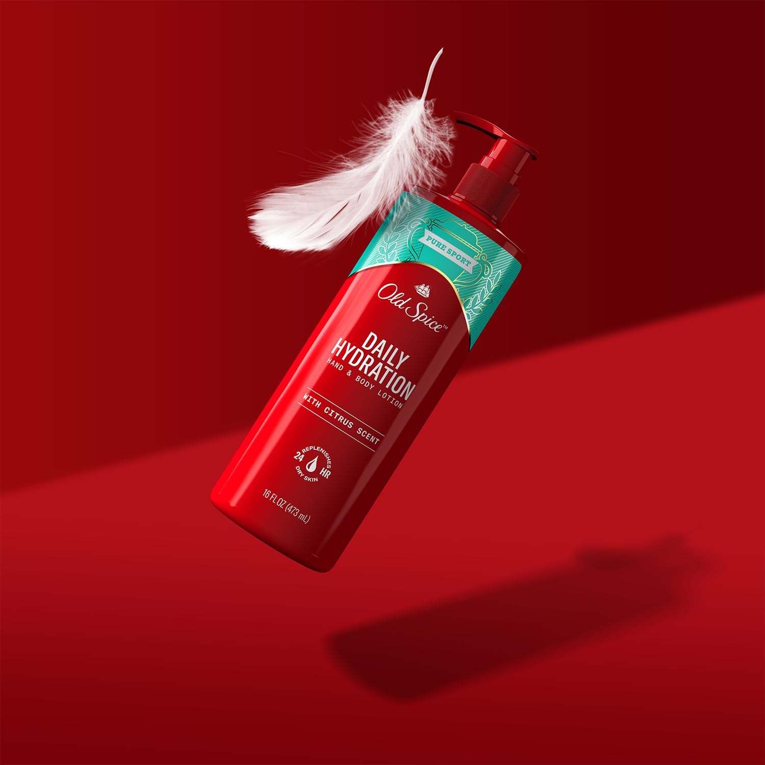 Foto 5 pulgar | Loción Para Manos Y Cuerpo Old Spice Pure Sport Hydration 480 Ml - Venta Internacional.