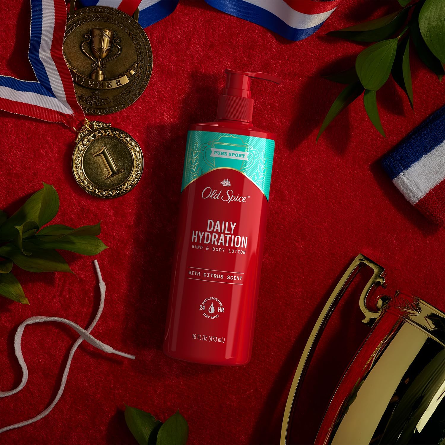 Foto 7 pulgar | Loción Para Manos Y Cuerpo Old Spice Pure Sport Hydration 480 Ml - Venta Internacional.