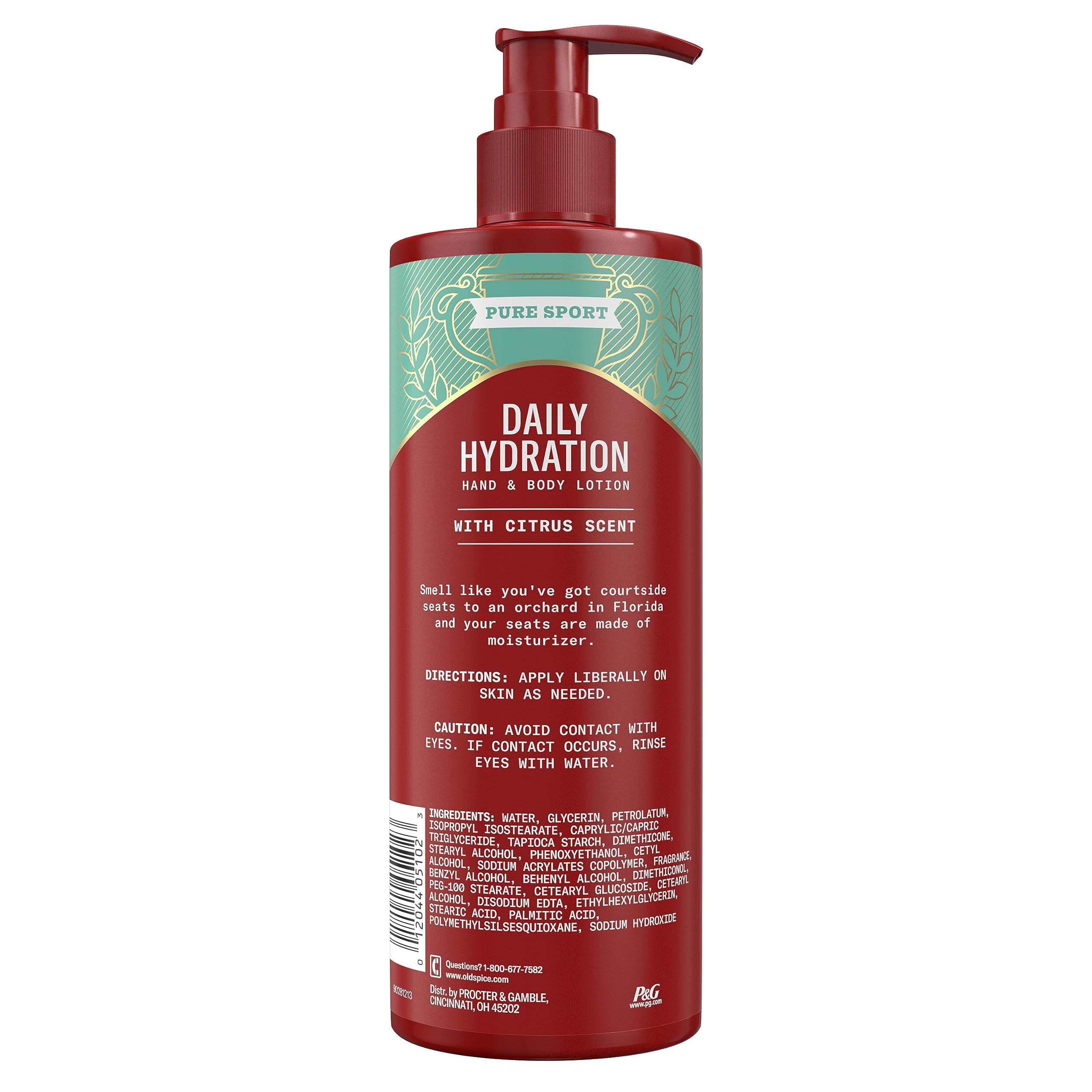 Foto 8 pulgar | Loción Para Manos Y Cuerpo Old Spice Pure Sport Hydration 480 Ml - Venta Internacional.