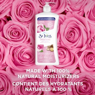 Foto 4 | Loción Suavizante Para Manos Y Cuerpo St. Ives, Aceite De Rosa Y Argán, 620 Ml - Venta Internacional.