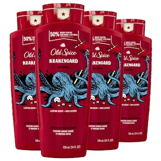 Foto 1 | Gel De Baño Old Spice Krakengard Para Hombre 710 Ml (paquete De 4) - Venta Internacional.