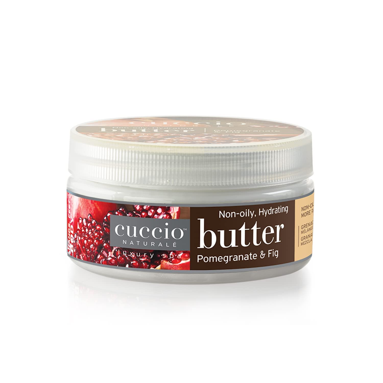 Crema Corporal Cuccio Naturale Con Mantequilla, Mezcla Granada E Higo, 240 Ml - Venta Internacional.