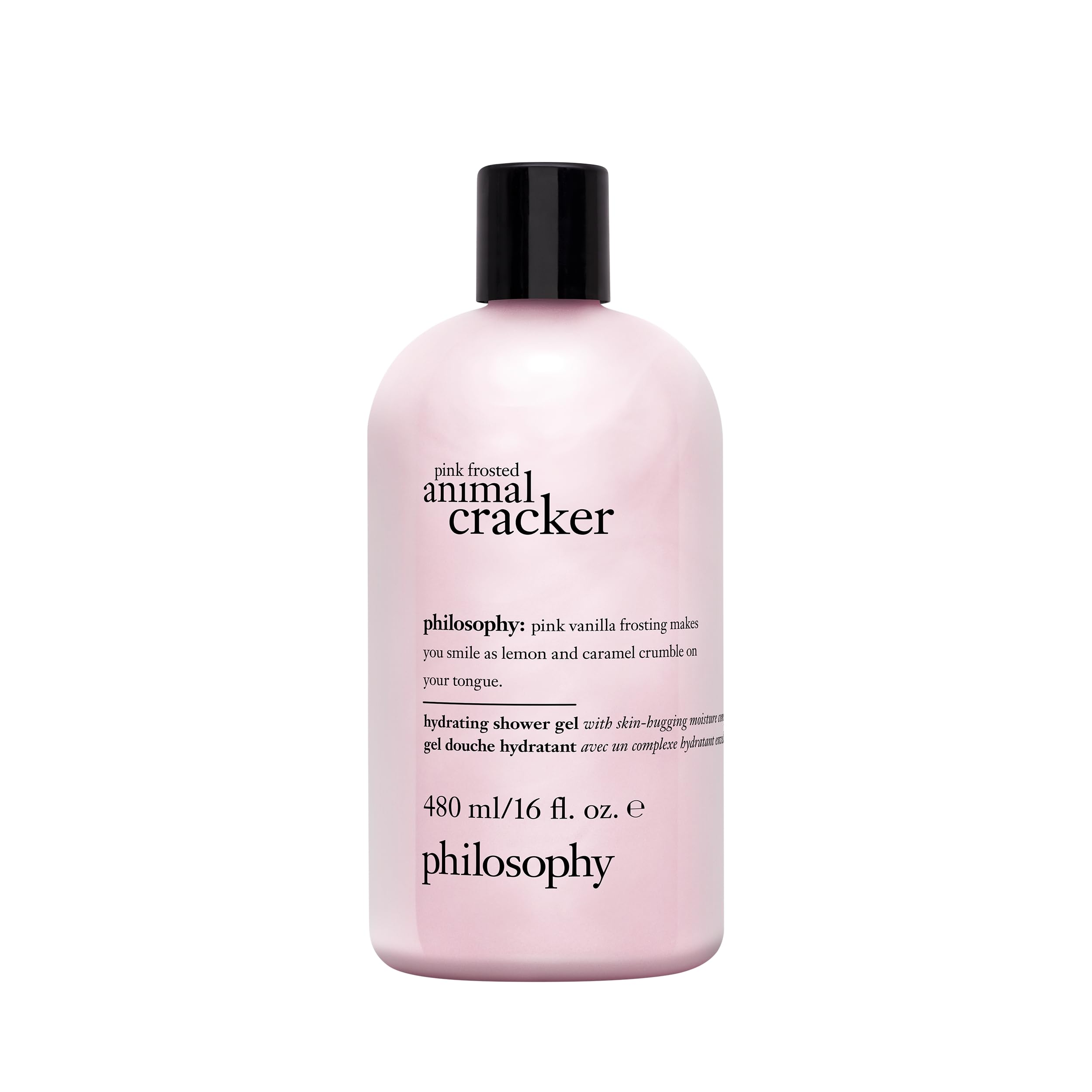 Foto 2 pulgar | Gel De Ducha Philosophy Hydrating Pink Frosted Animal Cracker - Venta Internacional.