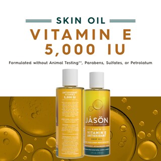 Foto 2 | Aceite Corporal Jason Vitamina E, 5000 Ui, Hidratante, 120 Ml - Venta Internacional.