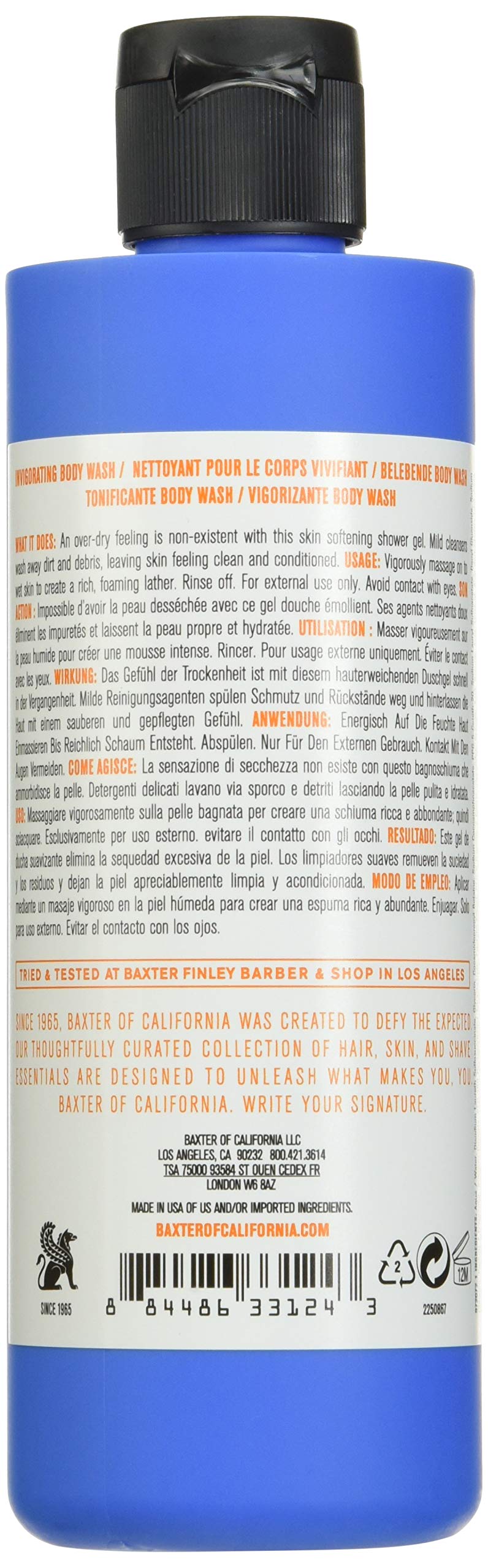 Foto 3 pulgar | Gel De Baño Baxter Of California 236 ml para Hombre-Venta Internacional