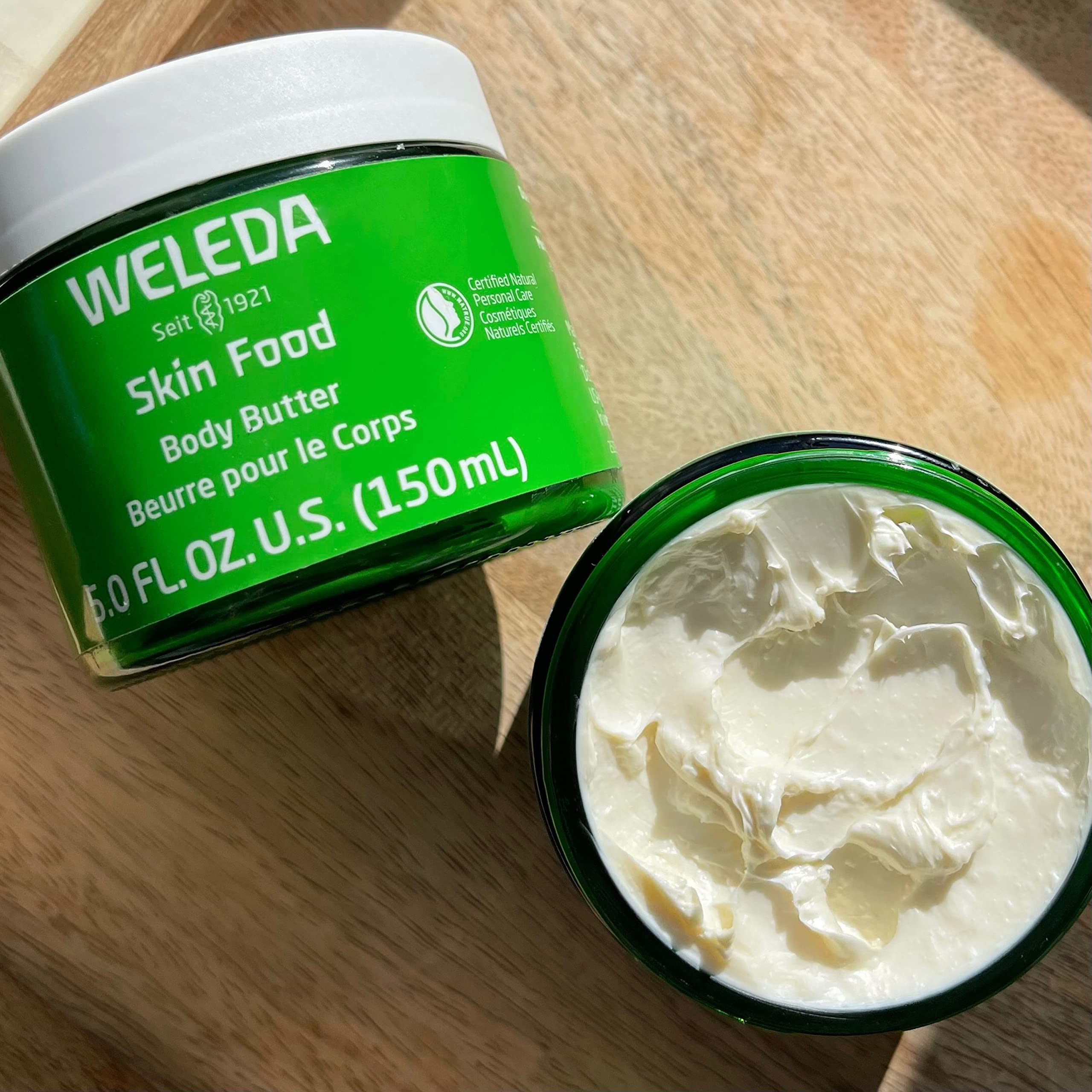 Foto 8 pulgar | Body Butter Weleda Skin Food, Frasco De Vidrio Sostenible De 150 Ml - Venta Internacional.