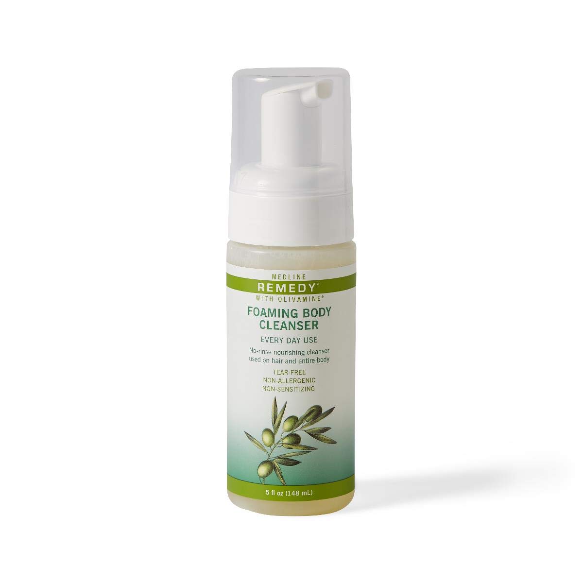 Limpiador Corporal Espumoso Medline Remedy Olivamine, Botella De 150 Ml - Venta Internacional.