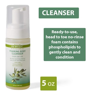 Foto 2 | Limpiador Corporal Espumoso Medline Remedy Olivamine, Botella De 150 Ml - Venta Internacional.