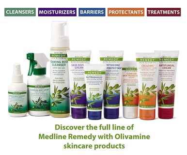 Foto 5 | Limpiador Corporal Espumoso Medline Remedy Olivamine, Botella De 150 Ml - Venta Internacional.