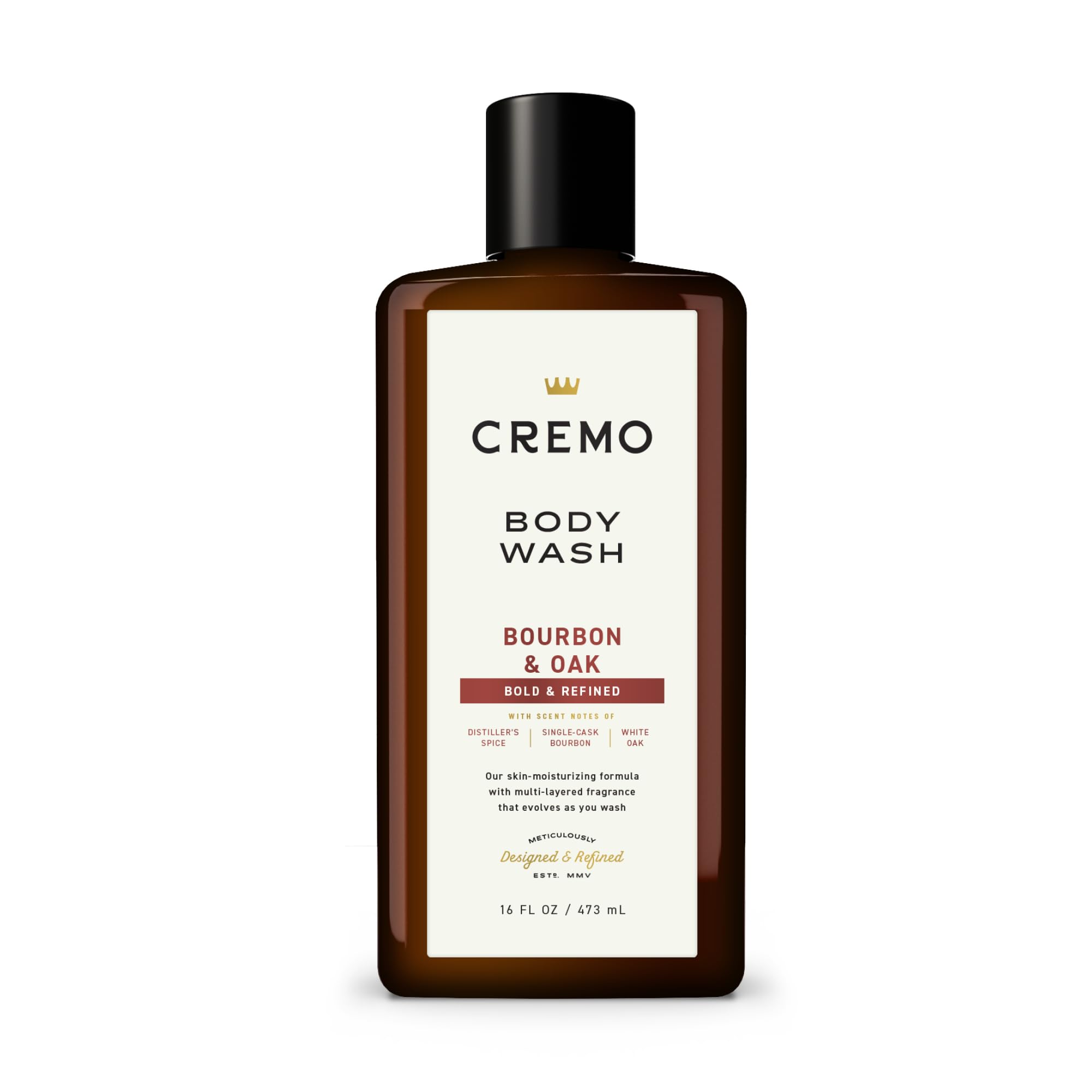Gel de Baño Cremo Rich-Lathering Bourbon & Oak 473 ml para Hombre - Venta Internacional