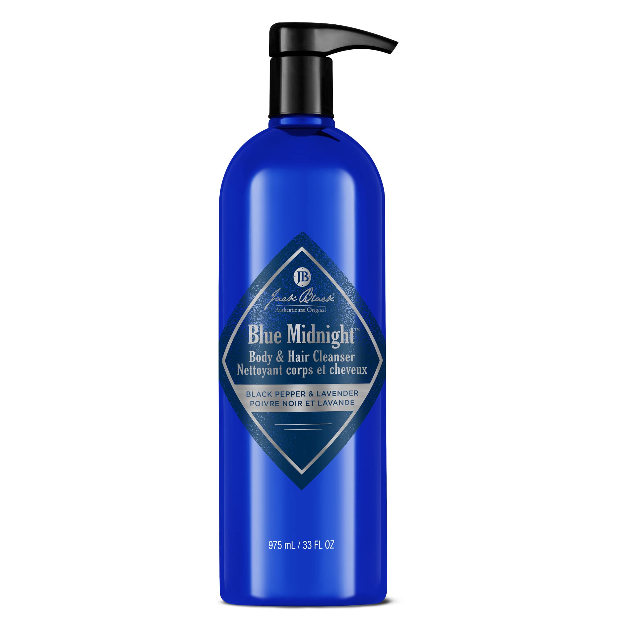 Foto 2 pulgar | Limpiador Para Cabello Y Cuerpo Jack Black Blue Midnight 975 Ml Para Hombre - Venta Internacional.