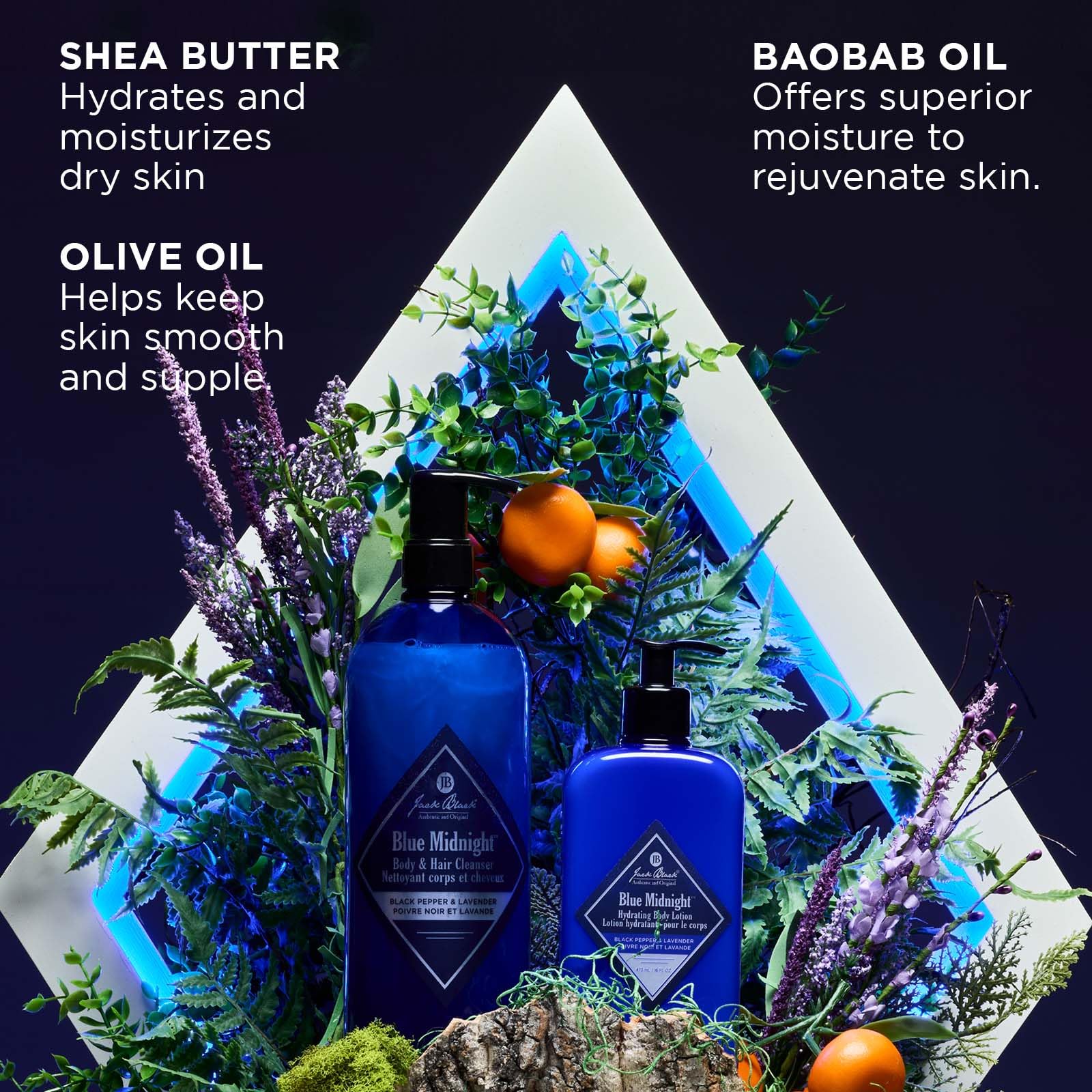 Foto 5 pulgar | Limpiador Para Cabello Y Cuerpo Jack Black Blue Midnight 975 Ml Para Hombre - Venta Internacional.