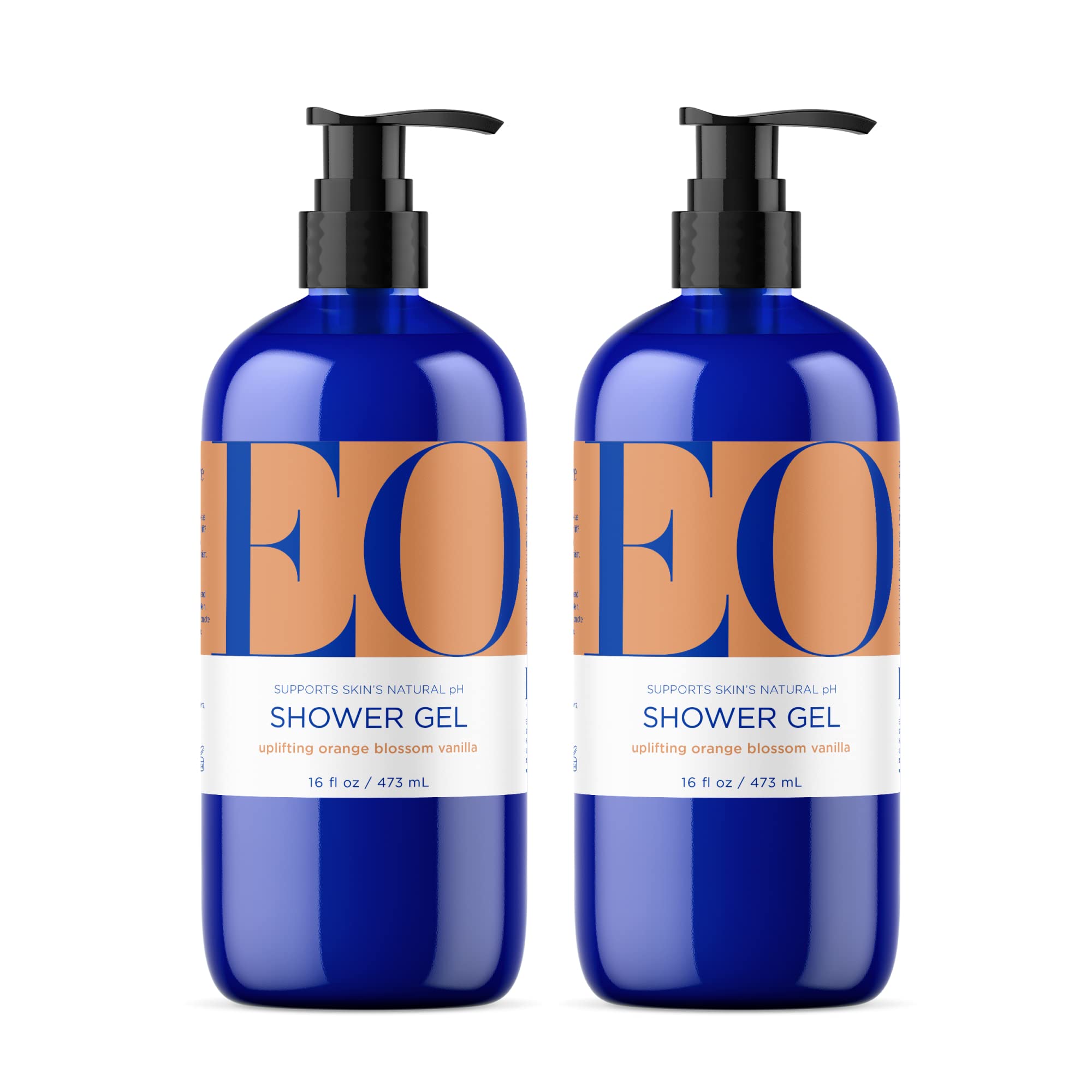 Foto 1 | Gel De Ducha Y Gel De Baño Eo Orange Blossom Vanilla 480 Ml X2 - Venta Internacional.