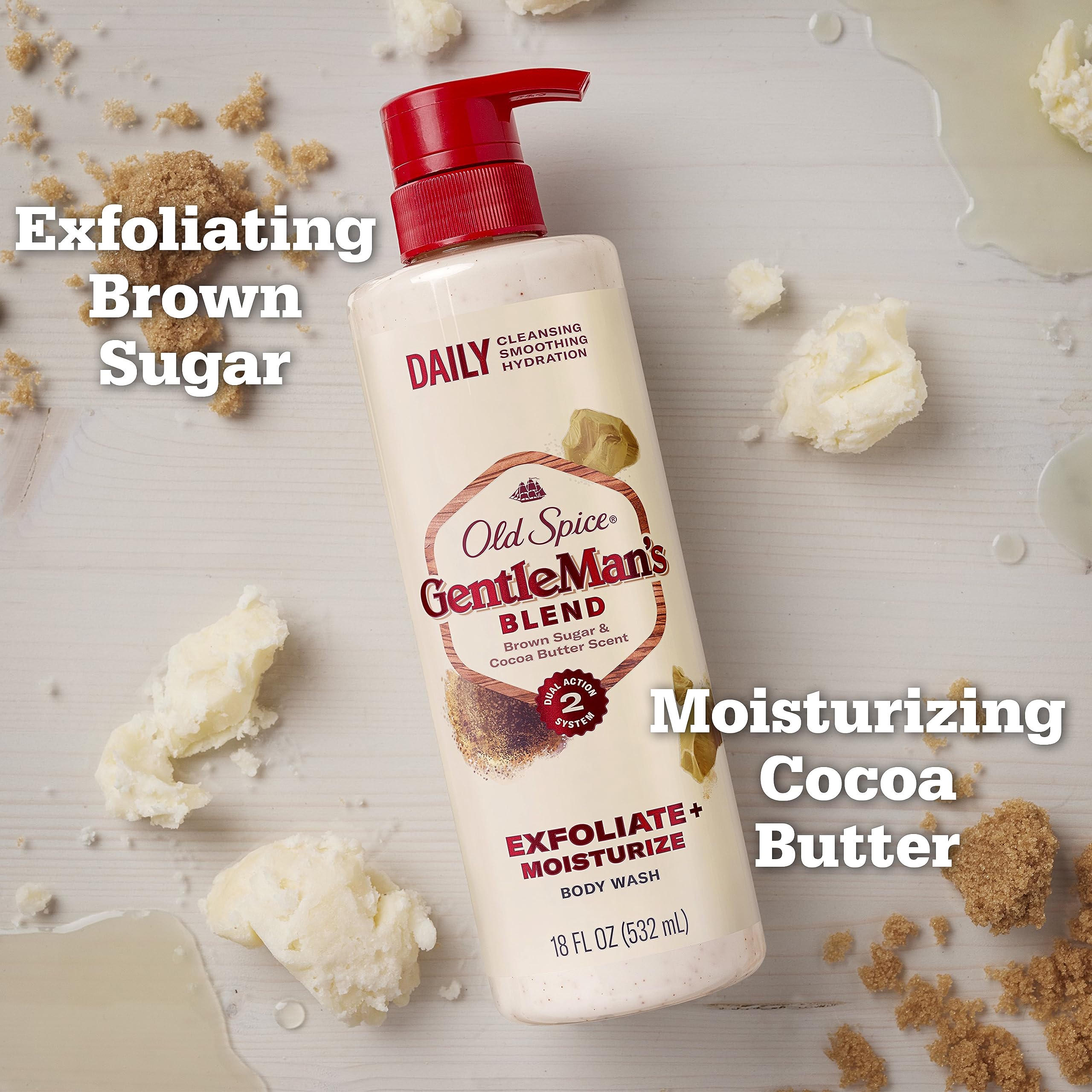 Foto 4 pulgar | Gel de Baño Exfoliante Old Spice 532 ml 4 Piezas - Venta Internacional