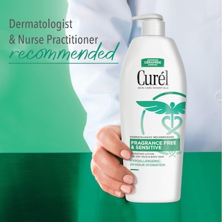 Foto 6 | Loción Corporal Curel, Sin Fragancia, Sin Perfume, Para Piel Seca, 390 Ml X 3 - Venta Internacional.