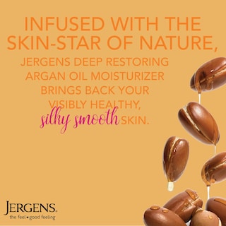 Foto 2 | Hidratante Jergens Deep Restoring, Aceite De Argán, 500 Ml, Con Vitamina E - Venta Internacional.