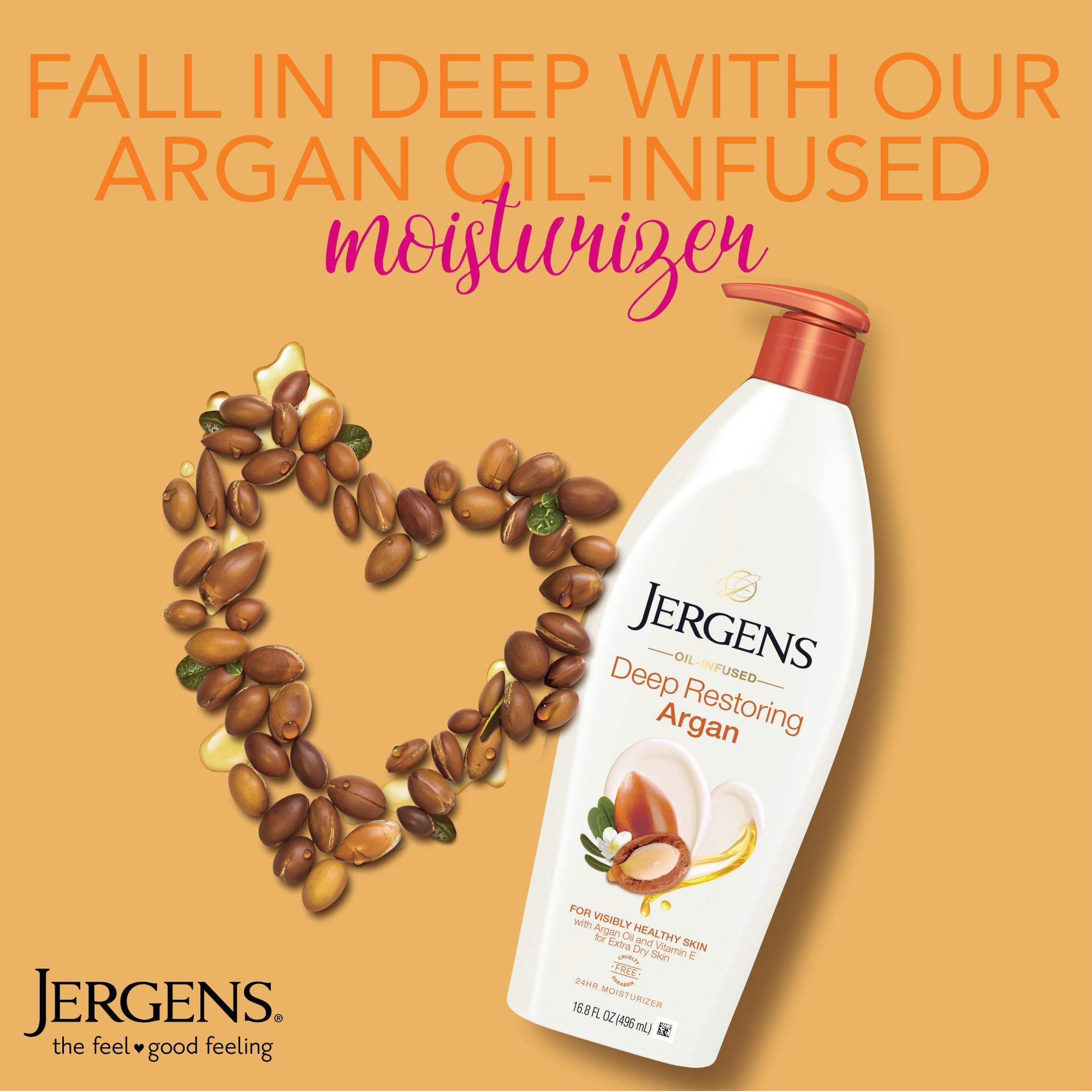 Foto 5 pulgar | Hidratante Jergens Deep Restoring, Aceite De Argán, 500 Ml, Con Vitamina E - Venta Internacional.
