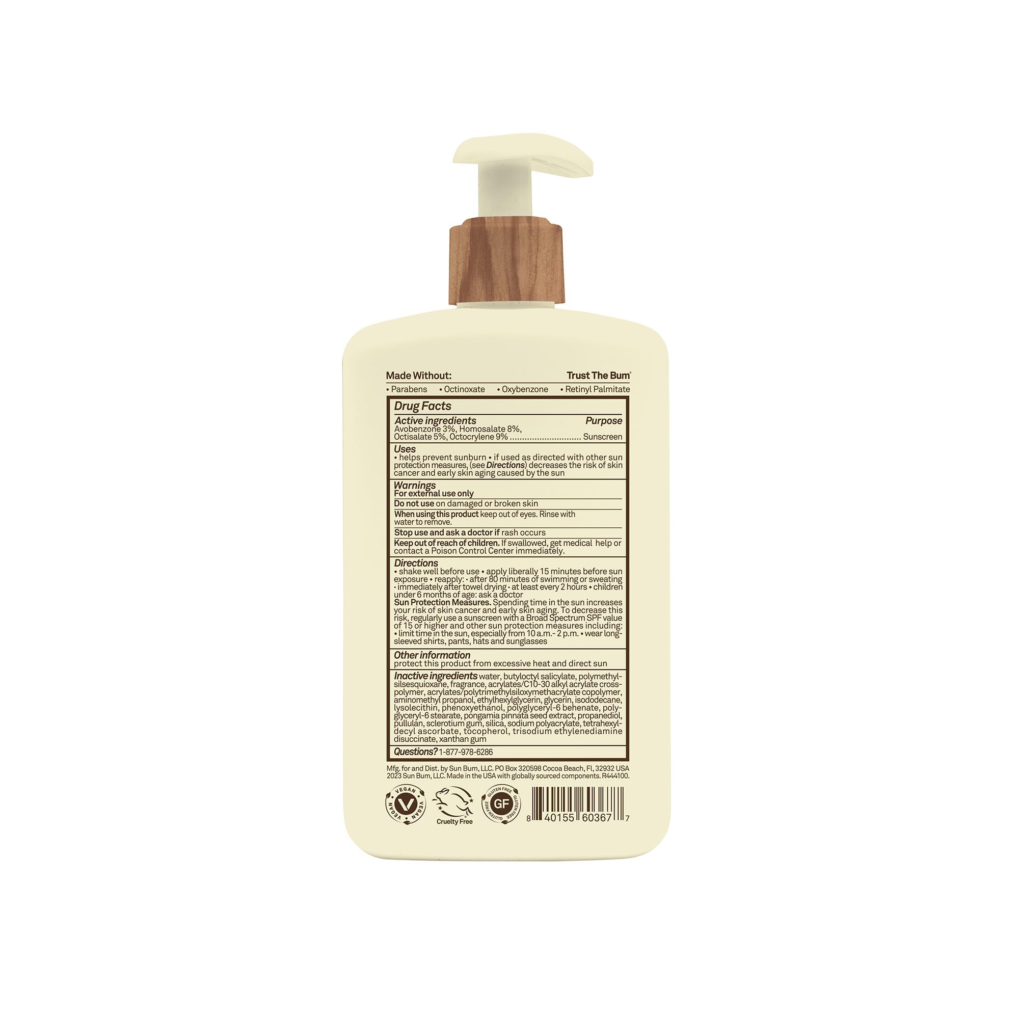 Foto 4 pulgar | Loción Corporal Con Protección Solar Sun Bum Daily Spf 50 240 Ml - Venta Internacional.