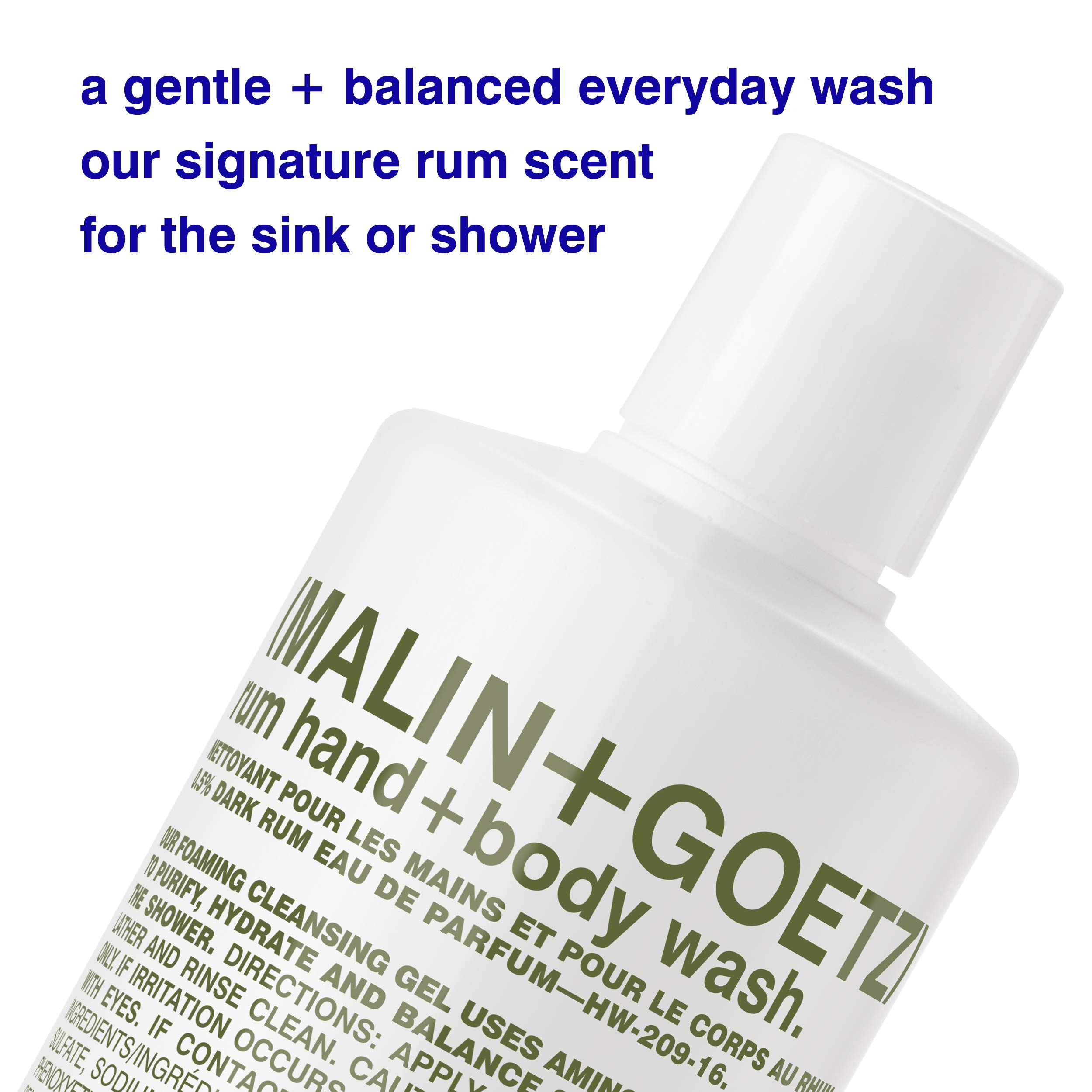 Foto 3 pulgar | Gel de Baño para Manos y Cuerpo Malin+goetz Rum 473 ml Unisex - Venta Internacional