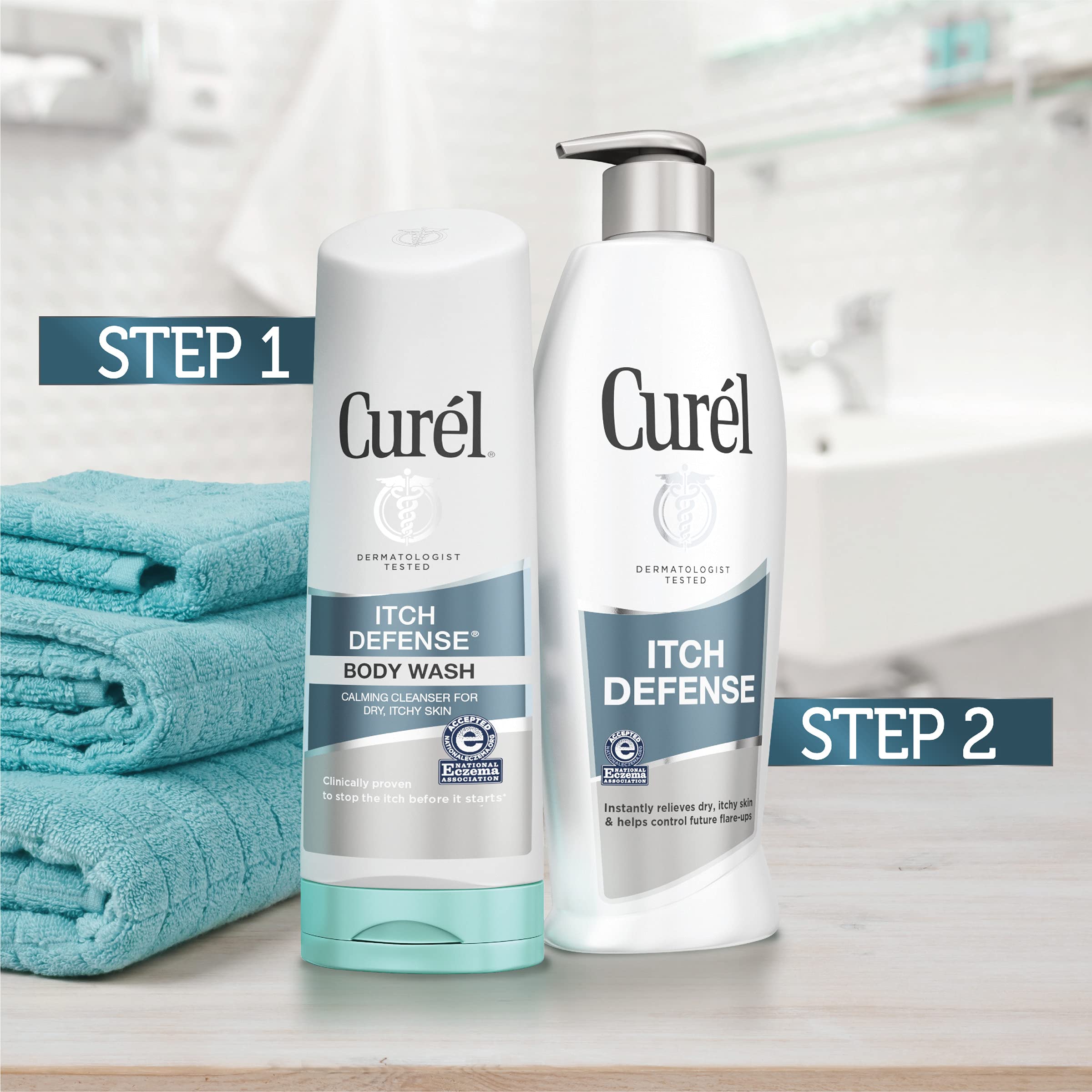 Foto 8 pulgar | Gel De Baño Curel Itch Defense, Calmante, Sin Jabón, 300 Ml (paquete De 3) - Venta Internacional.