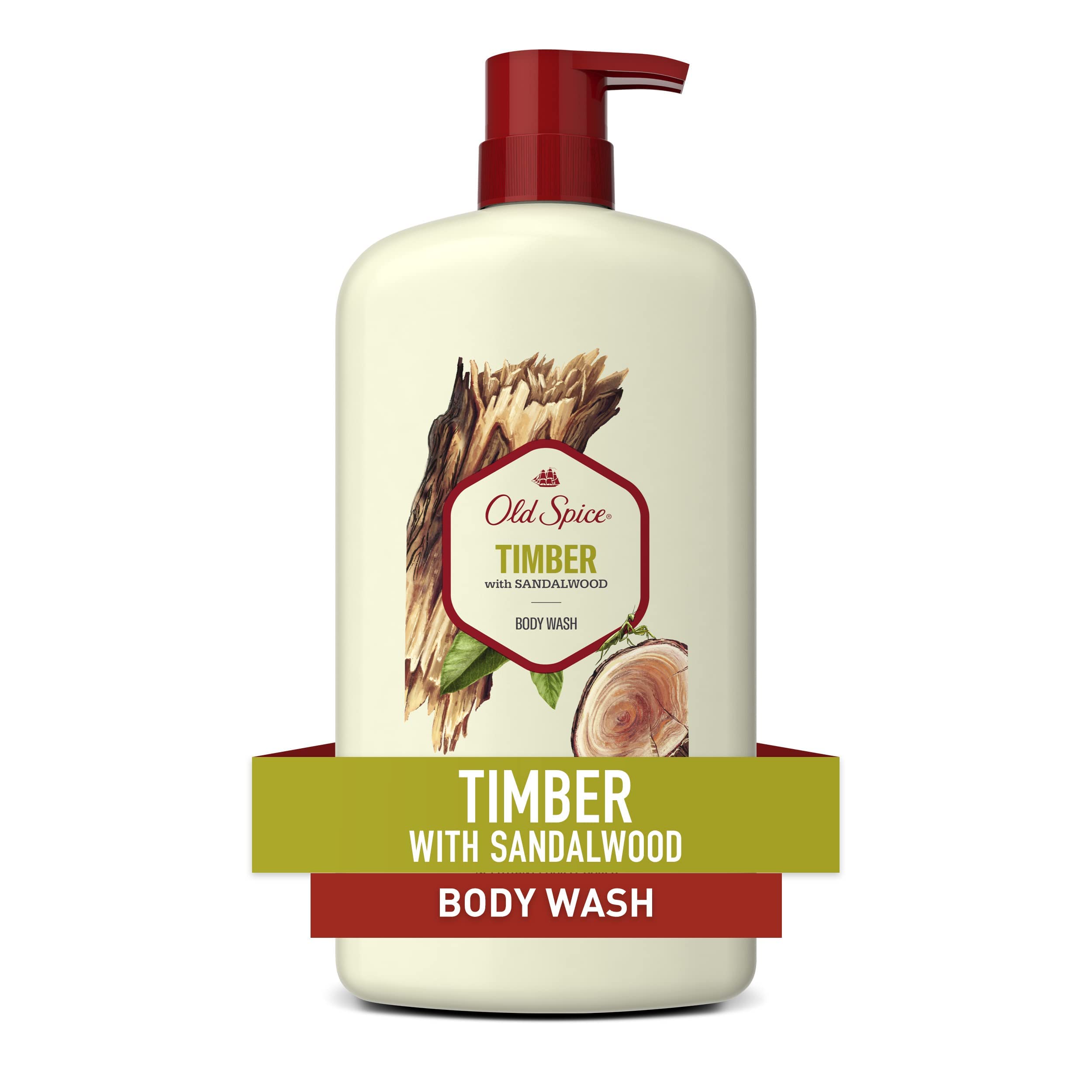 Foto 3 pulgar | Gel De Baño Old Spice Timber Scent Para Hombre - Venta Internacional.