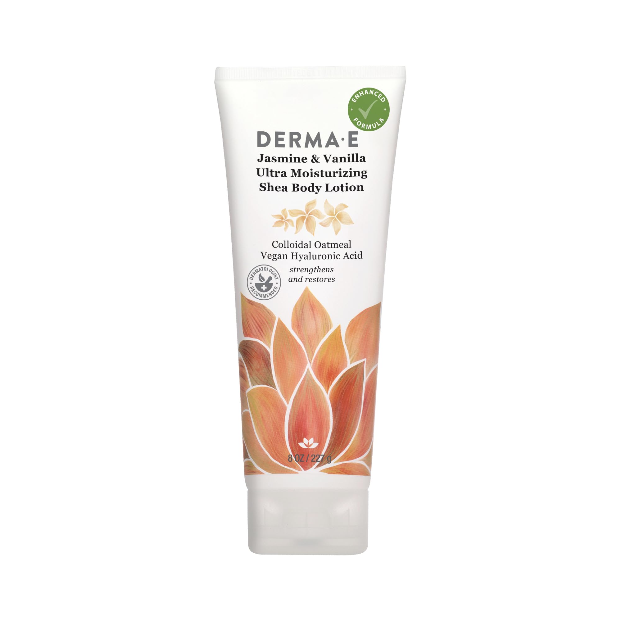 Loción Corporal Derma E Jazmín Y Vainilla 240ml Vegan - Venta Internacional.