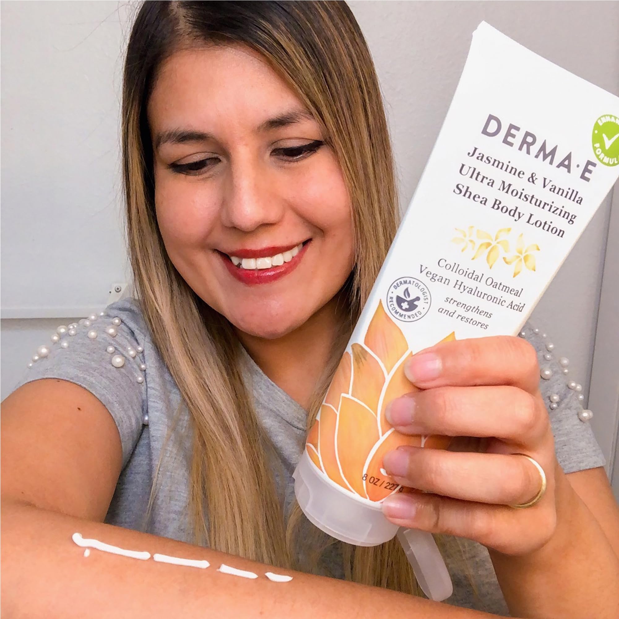 Foto 8 pulgar | Loción Corporal Derma E Jazmín Y Vainilla 240ml Vegan - Venta Internacional.