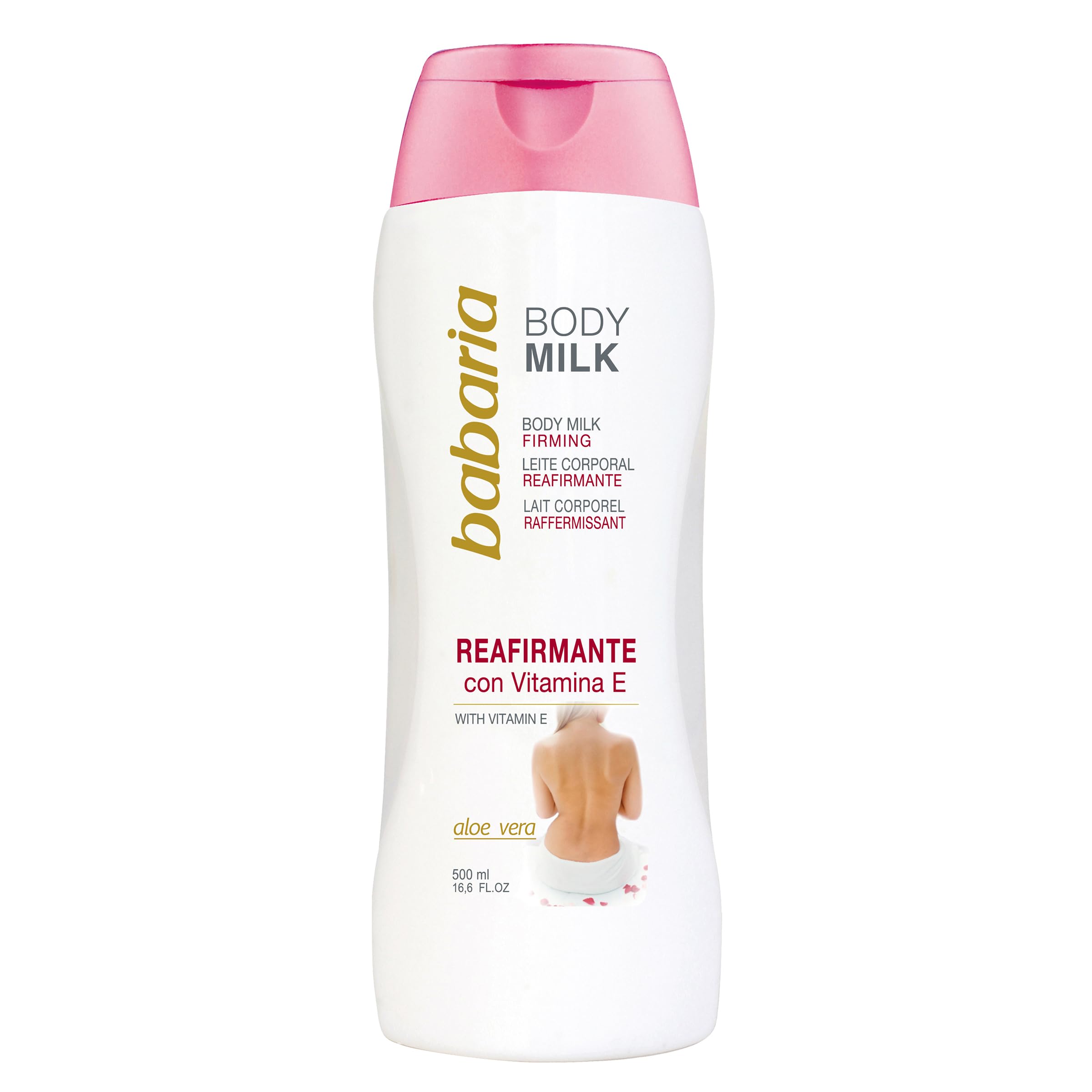 Leche Corporal Babaria Reafirmante Y Calmante con Aloe Vera 490 ml - Venta Internacional