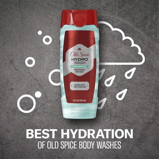 Foto 4 | Gel De Baño Old Spice Hydro Para Hombre Pure Sport Plus 473 Ml X4 - Venta Internacional.