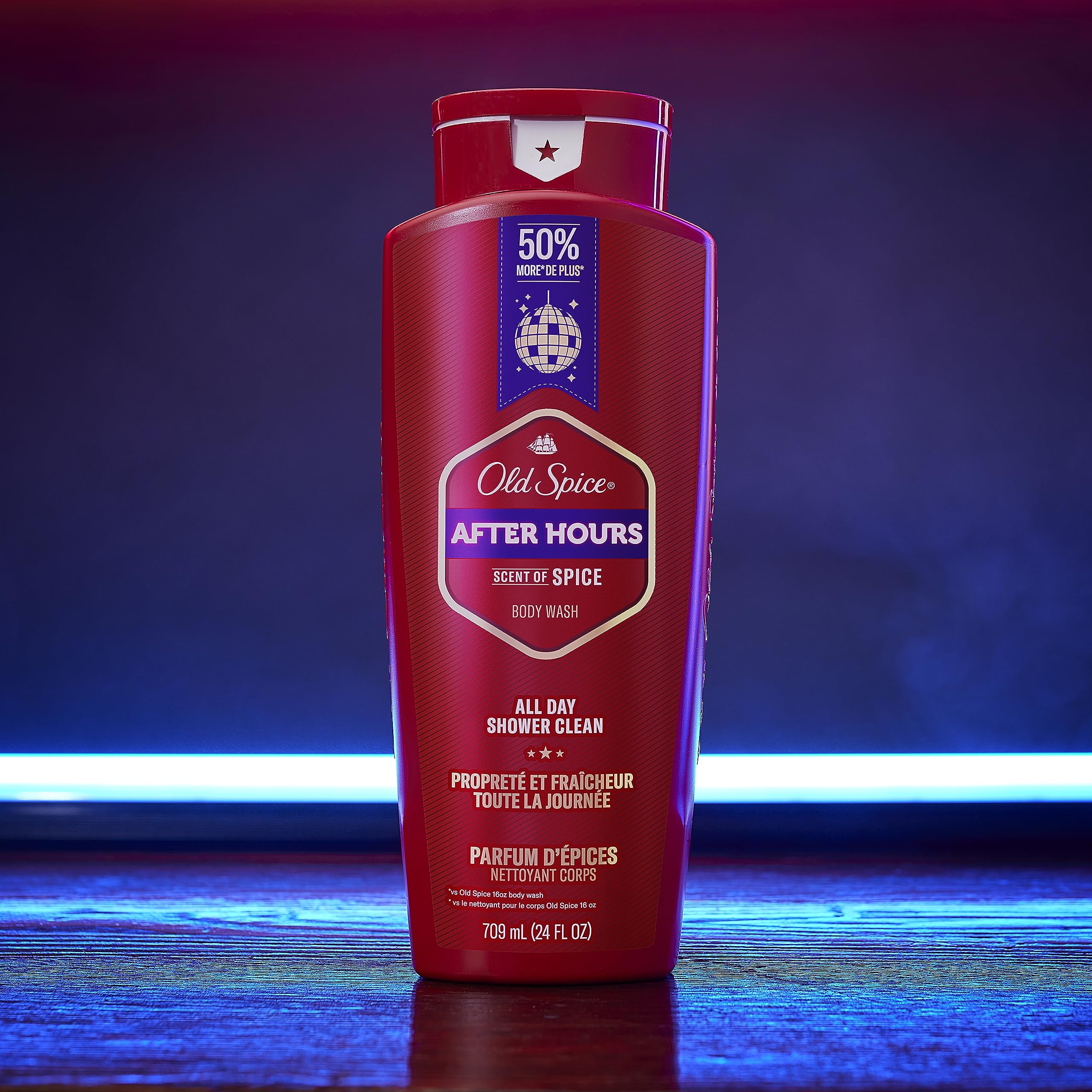 Foto 3 pulgar | Gel De Baño Old Spice After Hours Con Aroma Para Hombre, 720 Ml X4 - Venta Internacional.