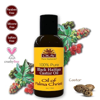 Foto 3 | Aceite De Ricino Okay Black Haitian 118 Ml Para Cabello Y Piel - Venta Internacional.