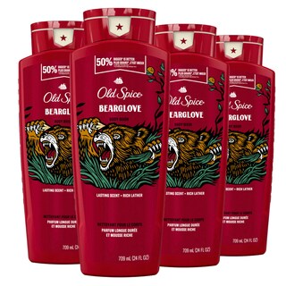 Foto 1 | Gel De Baño Old Spice Bearglove Para Hombre 710 Ml (paquete De 4) - Venta Internacional.