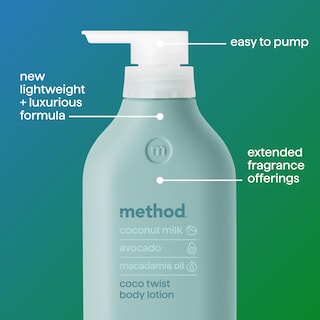 Foto 3 | Loción Corporal Method Coco Twist, Leche De Coco, Aguacate Y Macadamia, 400 Ml - Venta Internacional.