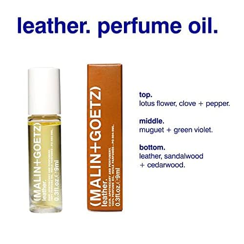 Foto 3 pulgar | Aceite De Perfume Malin+goetz Leather 9 Ml Para Hombre Y Mujer - Venta Internacional.