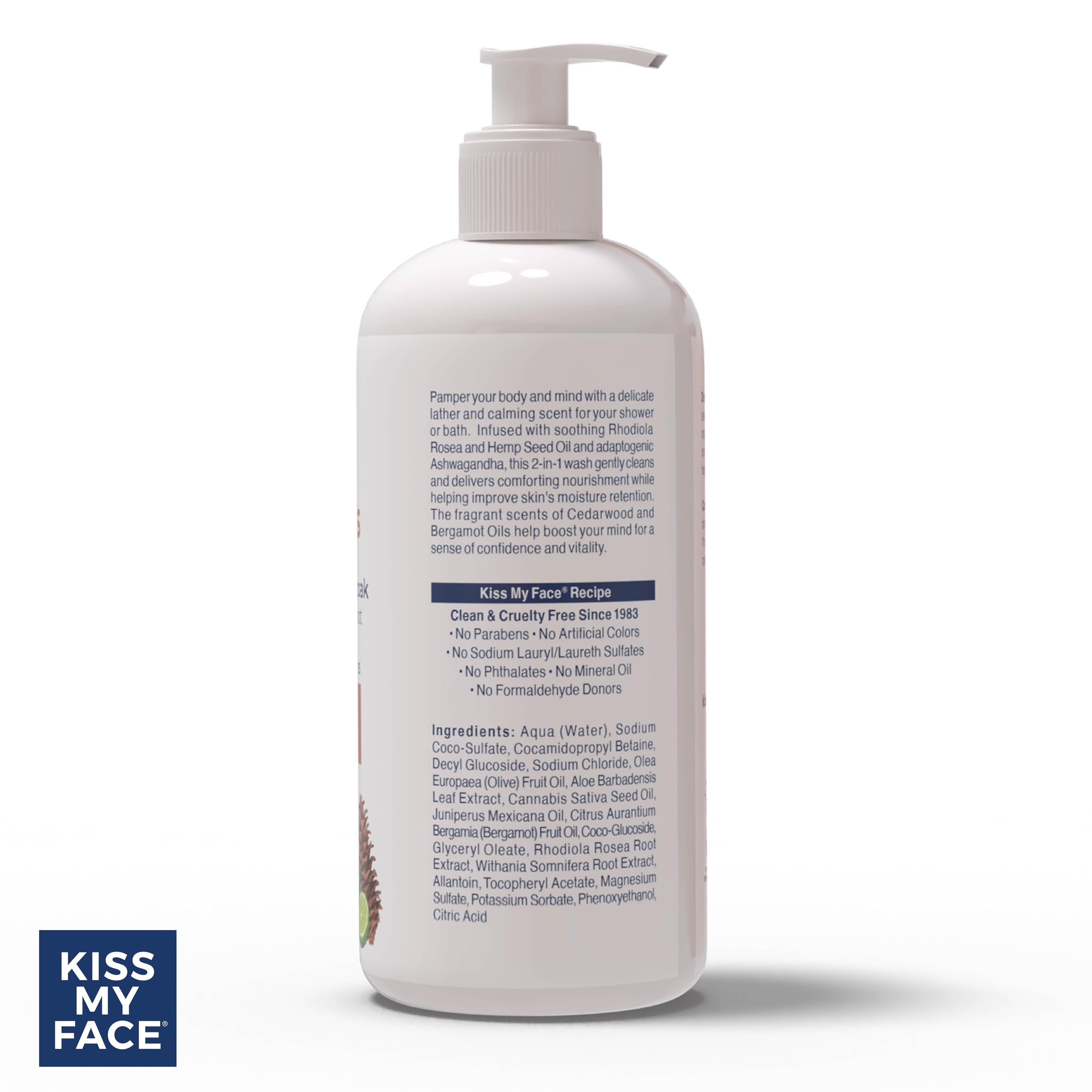 Foto 5 pulgar | Gel de Baño Kiss My Face De-stress 2 en 1 473 ml-Venta Internacional