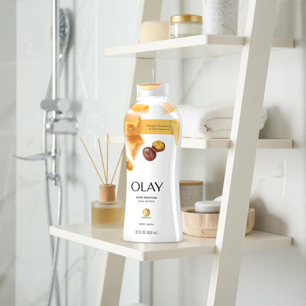 Foto 7 pulgar | Gel De Baño Olay Ultra Moisture Con Manteca De Karité 650 Ml - Venta Internacional.