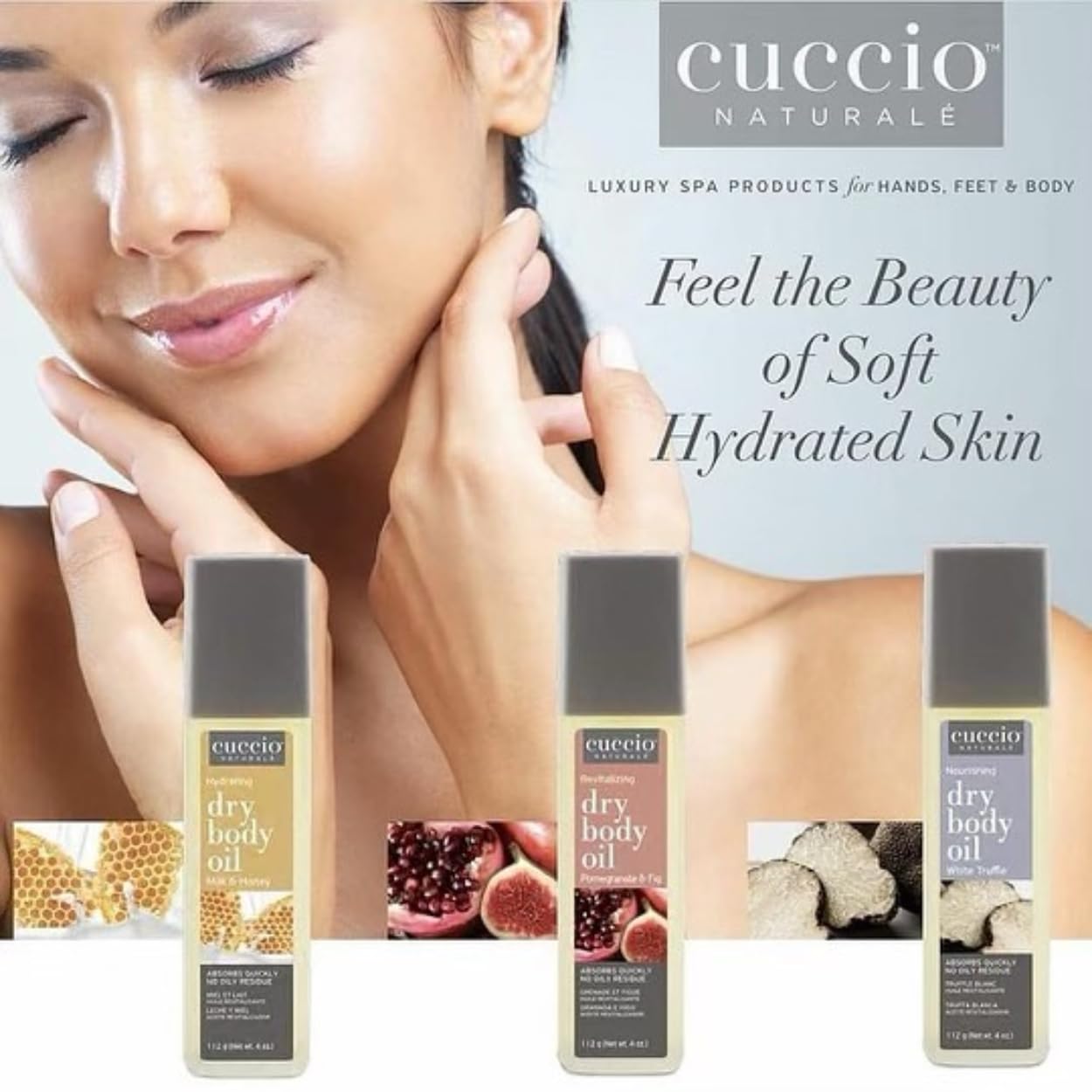 Foto 6 | Aceite Corporal Cuccio Naturale, Leche Hidratante Y Miel, 100 Ml, Sin Parabenos - Venta Internacional.