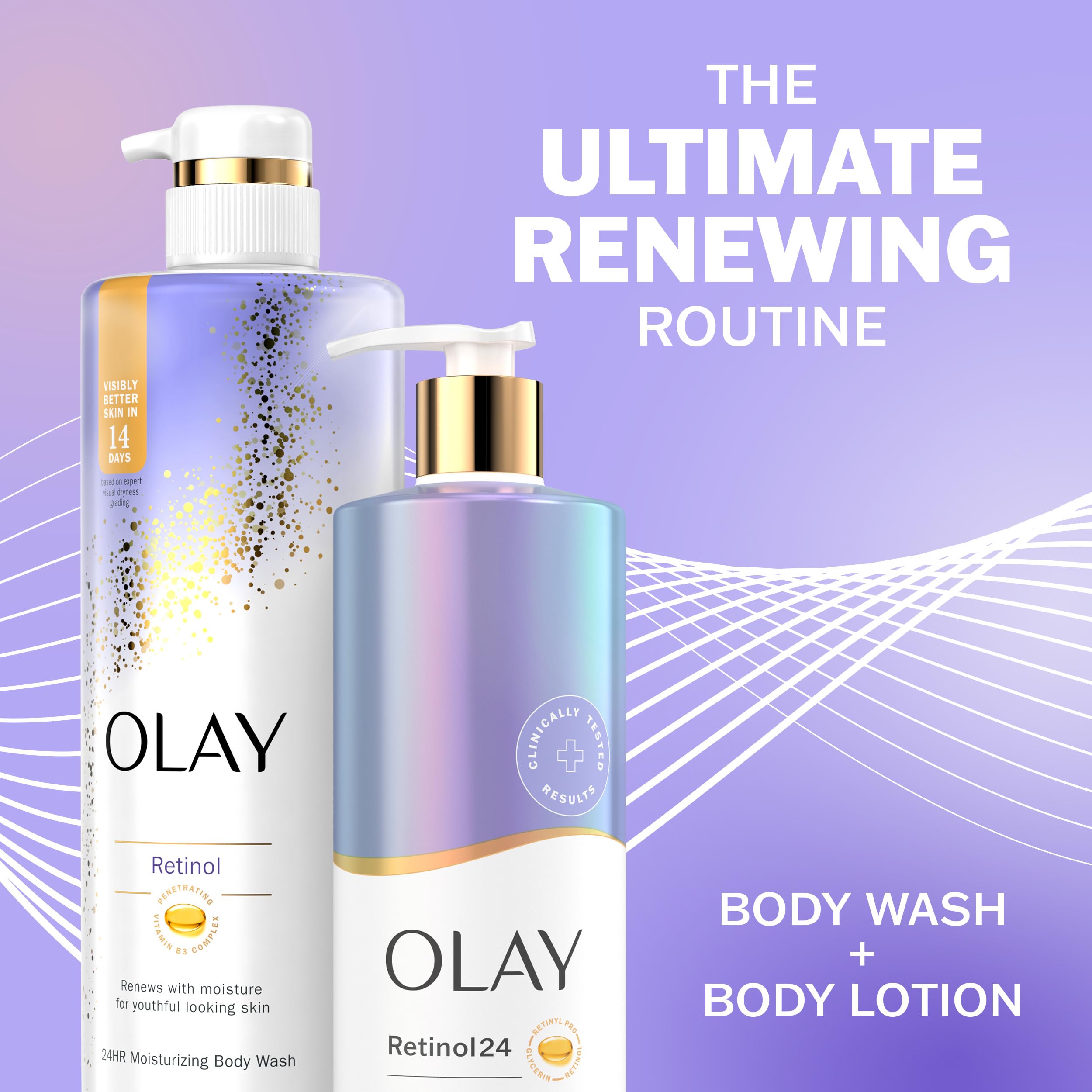Foto 7 | Loción Corporal Olay Suavizante Con Retinol, 24 Horas, Hidratante, 500 Ml - Venta Internacional.