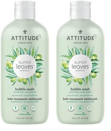 Bubble Bath Attitude Olive Leaves, 473 Ml (paquete De 2) - Venta Internacional.