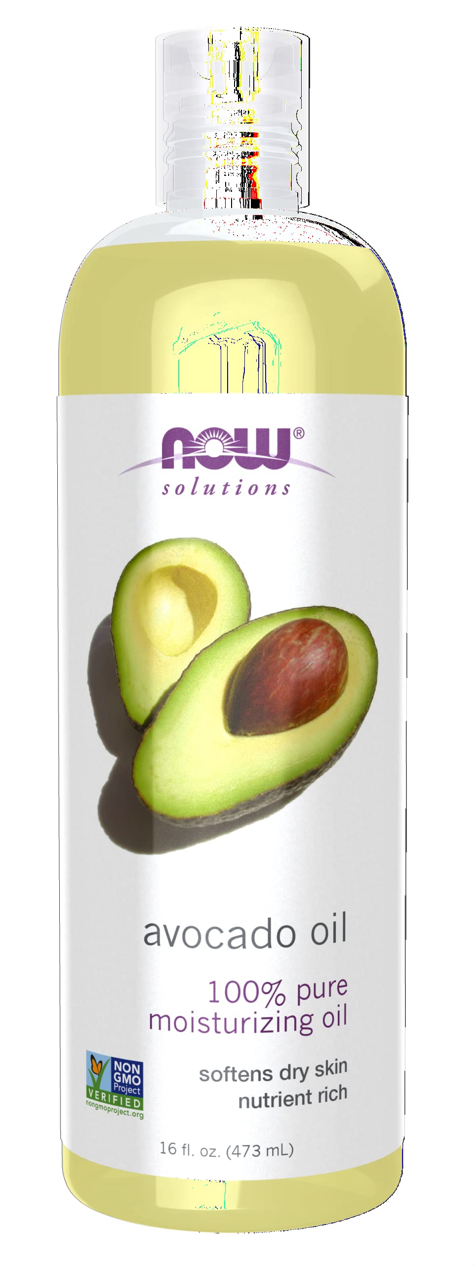 Aceite Hidratante Now Foods Solutions Aceite De Aguacate 473 Ml - Venta Internacional.