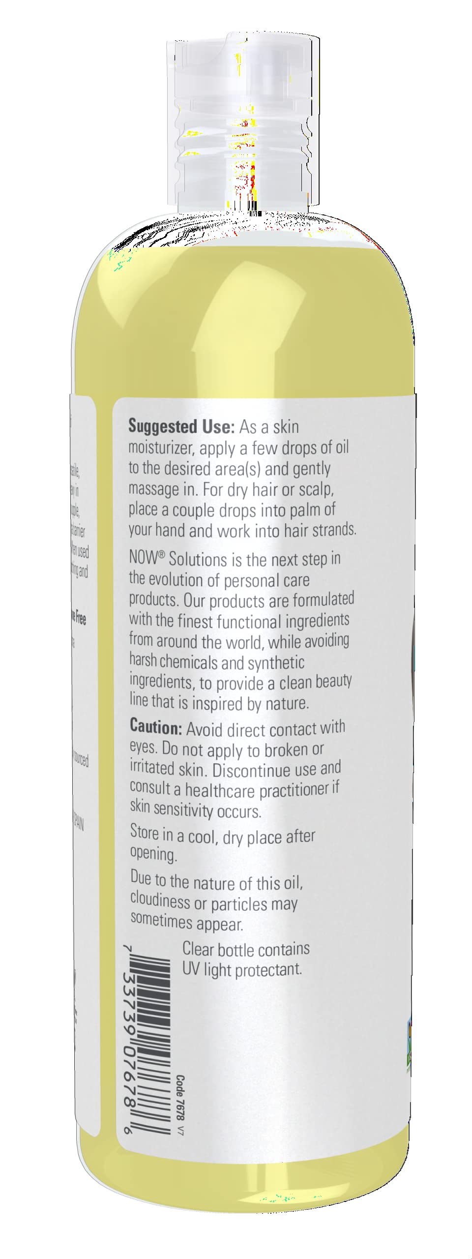 Foto 4 pulgar | Aceite Hidratante Now Foods Solutions Aceite De Aguacate 473 Ml - Venta Internacional.