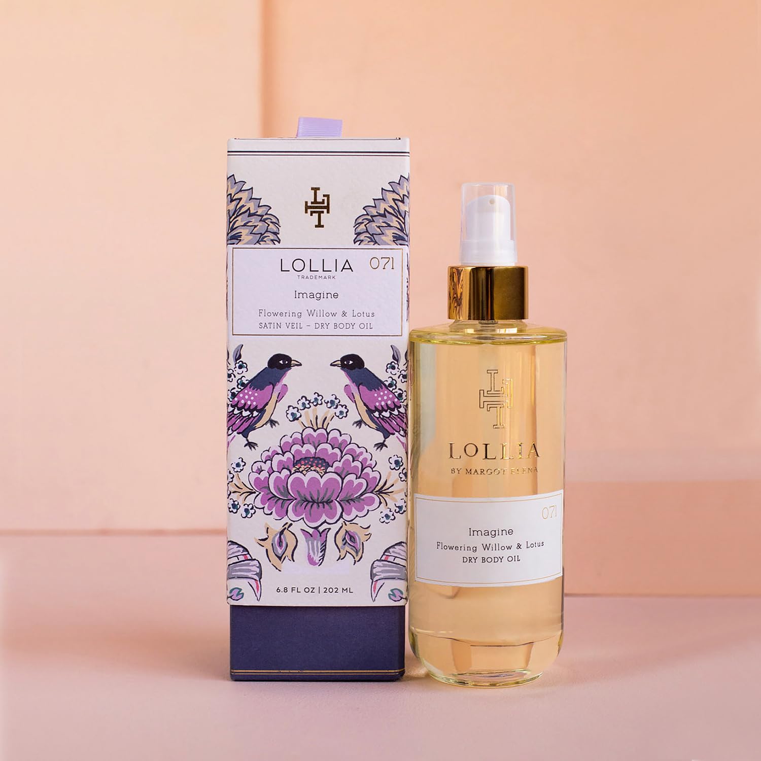 Foto 3 pulgar | Aceite Corporal Lollia Imagine Flowering Willow & Lotus 200 Ml Para Mujer - Venta Internacional.